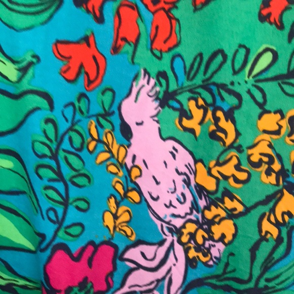 Lily Pulitzer cockatoo parrot dress - Picture 2 of 4